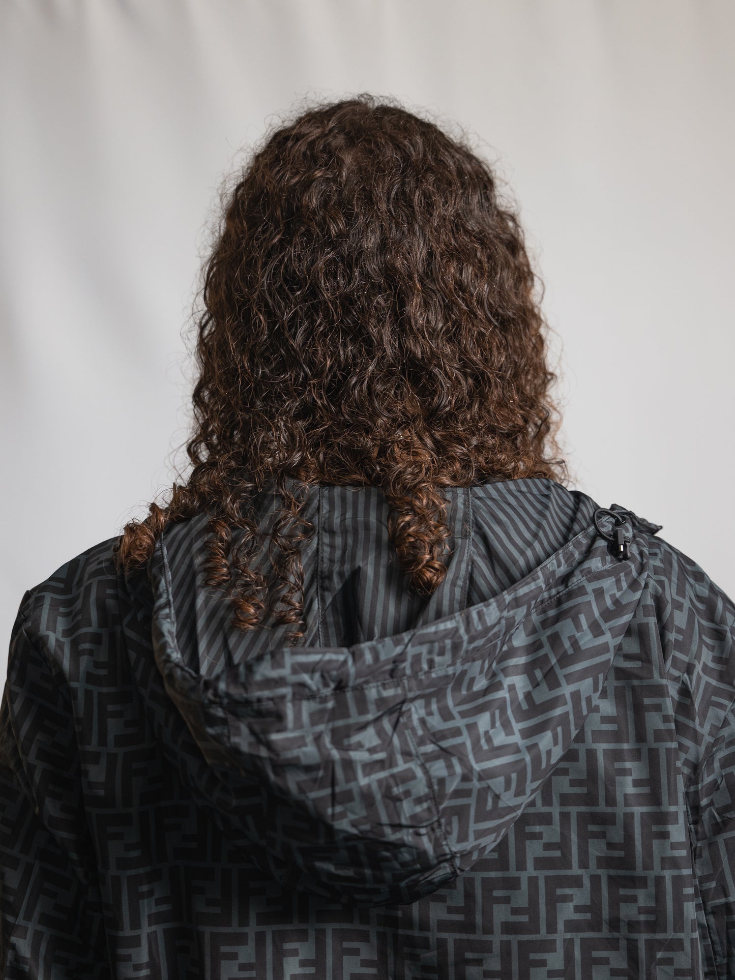 Coupe-vent Réversible Fendi Grise - Homme