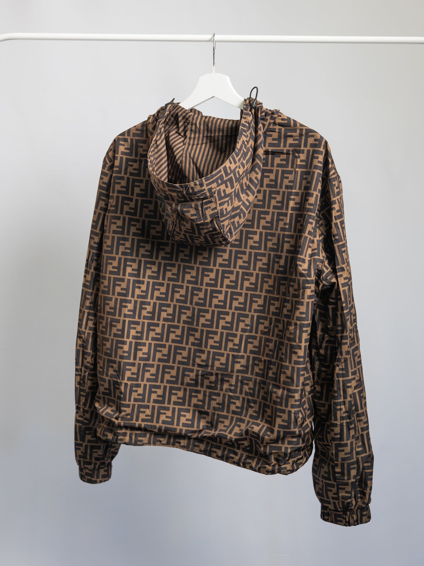 Coupe-vent Réversible Fendi Marron - Homme