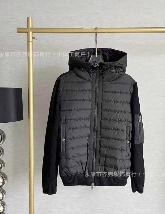 Gilet Moncler Noir - Poche bras
