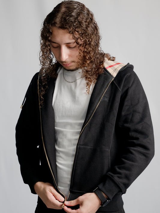 Sweat Zippé Burberry Noir - Homme
