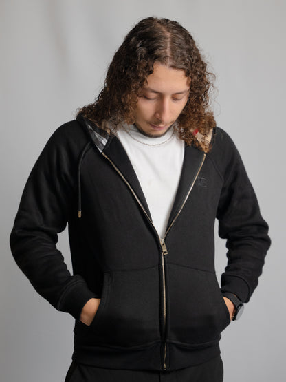 Sweat Zippé Burberry Noir - Homme