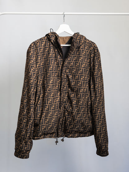 Coupe-vent Réversible Fendi Marron - Homme