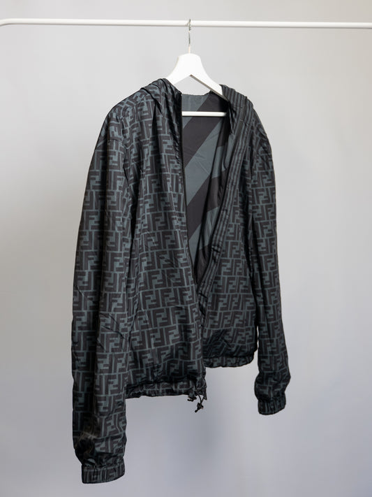 Coupe-vent Réversible Fendi Grise - Homme