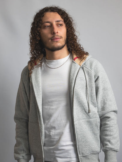 Sweat Zippé Burberry Gris - Homme
