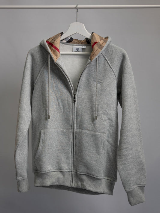 Sweat Zippé Burberry Gris - Homme