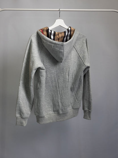 Sweat Zippé Burberry Gris - Homme